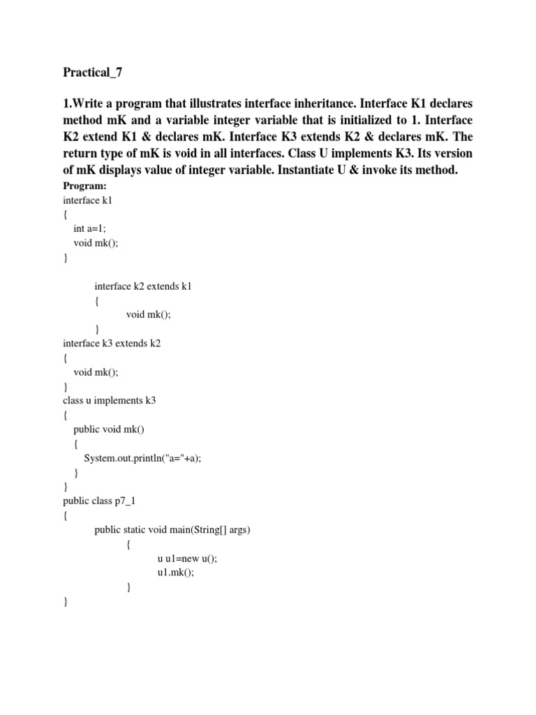 Practical 7 | PDF