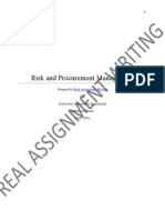 Review 470853S4Risk and Procurement Management