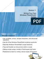 Writing Your Own Windows Powershell® Scripts