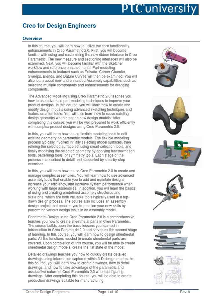 Creo For Design Engineers | PDF | Sheet Metal | Design