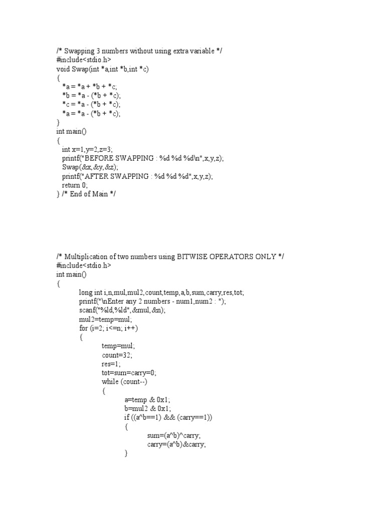 C Programming Solved Questions | Download Free PDF | Randomness ...