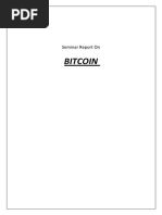 Download Complete Seminar Report on Bitcoin by shubham6300 SN248020659 doc pdf