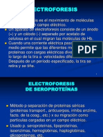 Electroforesis de Seroproteinas