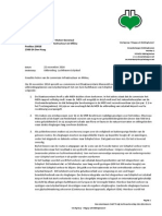 Brief Aan Tweede Kamer Nav Overleg Uitbreiding Lelystad Airport 26-11-2014