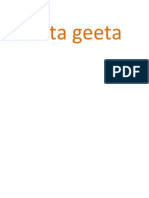 Seeta Geeta