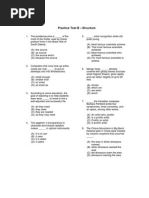 Practice Structure A The United States Agriculture