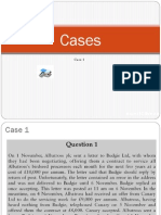 Case Questions ACCA F4