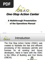 OSAC Walkthrough
