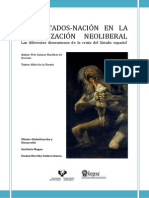 Los Estados-Nación en La Globalización Neoliberal - Las Diferentes Dimensiones de La Crisis Del Estado Español