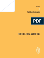 Horticultural Marketing - FAO 2005
