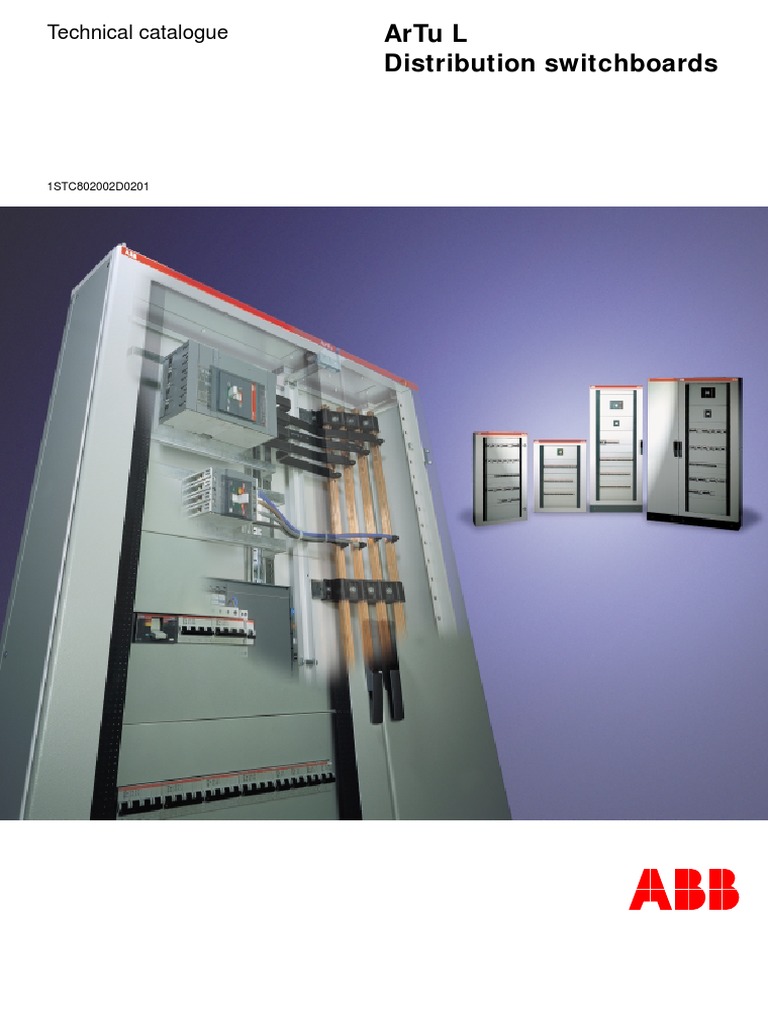 ArTu ABB panels.pdf Electrical Wiring Door