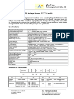 DC Voltage Sensor For PLC