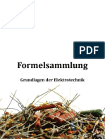 Formelsammlung Grundlagen Der Elektrotechnik