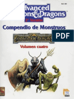 AD&D - Compendio de Monstruos, Vol IV Reinos Olvidados