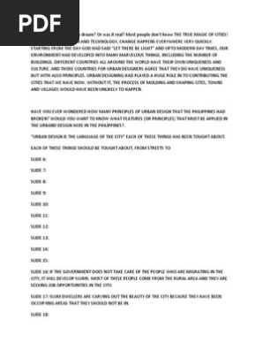 Documentary Script