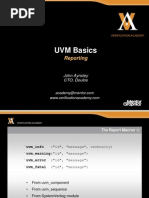 Module Basic-Uvm Session8 Reporting