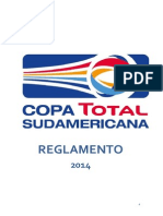 Reglamento Copa Total Sudamericana 2014