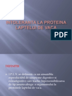 Intoleranta La Proteina Laptelui de Vaca