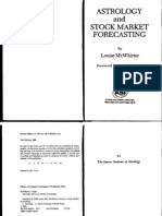 Astrology and Stock Market Forecasting McWhirter