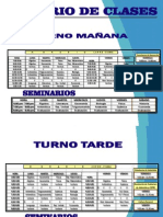 HORARIO CEPRE FISMA NIVEL PREUNIVERSITARIO