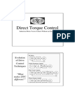 Direct Torque Control: Evolution of Drive Control Techniques