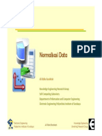 Normalisasi Data PDF