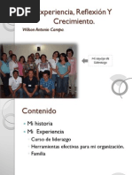 Experiencia, Reflexión Y Crecimiento La Victoria