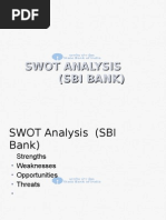 Download SWOT Analysis SBI Bank-Ppt by tushi123 SN24806468 doc pdf