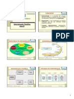 Administração Científica - Aula 1