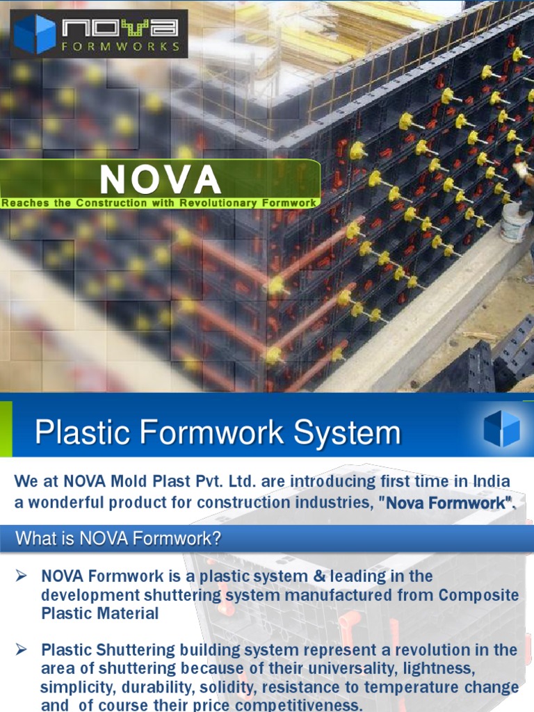 Nova Plastic Formwork System Overview | PDF | Horticulture And ...
