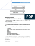 Forma de Evaluación Portafolios