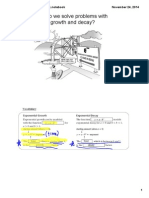 Exponential Growth and Decay Notes