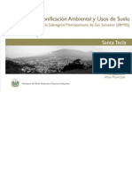 Zonificacion Ambiental y Usos Del Suelo - Subregion Metropolitana de San Salvador