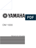 Manual Mesa de Som Yamaha DM1000 Portugues