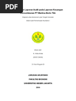 Download Analisis Proses dan Laporan Audit pada PT Martina Berto Tbk by hildarista_ SN248101423 doc pdf