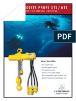 JDN Air Hoists Profi 3 Ti / 6 Ti: The JDN Solution For Subsea Hoisting