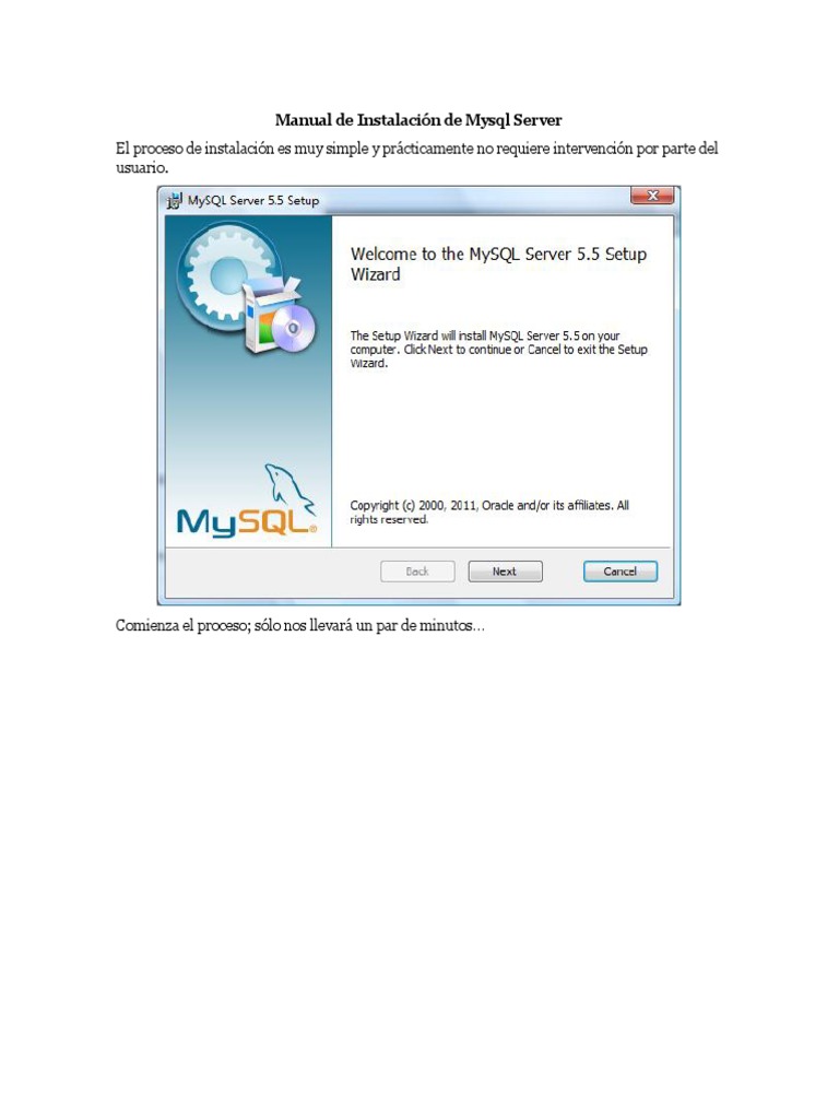 Manual para Mysql | PDF | Mi sql | Servidor (Computación)
