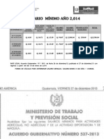 Salario Mínimo 2014