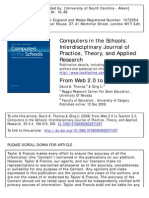 Computers in The Schools: Interdisciplinary Journal of Practice, Theory, and Applied Research