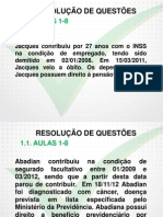  Inss 2014/2015 Tecnico Direito e Legislacao Previdenciaria 01 a 08 Slides