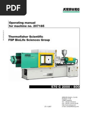 Manual Arburg  PDF  Safety  Personal Protective Equipment