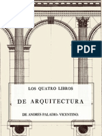 Los Cuatro Libros de Arquitectura de Andrés Paladio