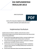 Strategi Implementasi Kurikulum 2013 (P'Anas)