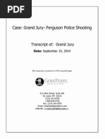 Dorian Johnsons Testimony Before the Grand Jury