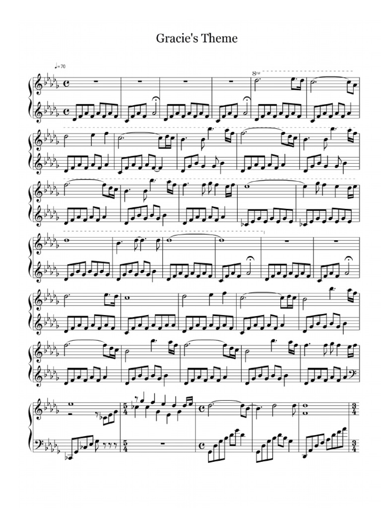 Gracie's Theme | PDF