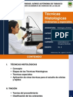 Tecnicas Histologicas Ordinarias y Especiales