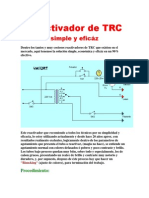 Reactivador de TRC Simple y Eficáz