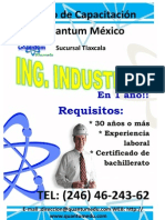 Cédula y Título Ing. Industrial Por Experiencia Laboral