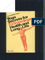 Yoga Secrets For Extraordinary Health and Long Life