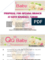 Opening QQ Baby Shop Branch in Kota Kinabalu